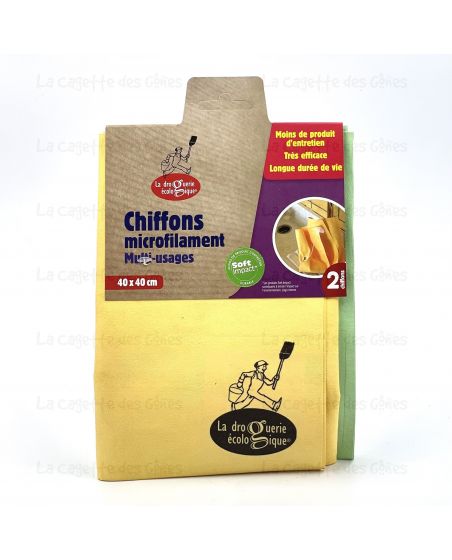 CHIFFONS MICROFILAMENT X2 MULTI-USAGES