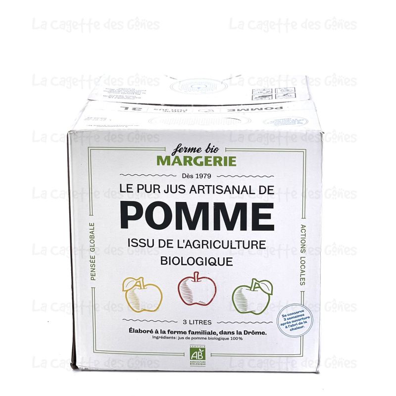 JUS DE POMME BIO BIB 3L