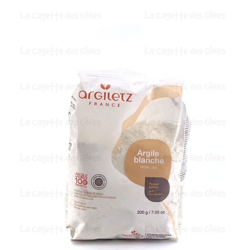 ARGILE BLANCHE ULTRA VENTILEE 200G