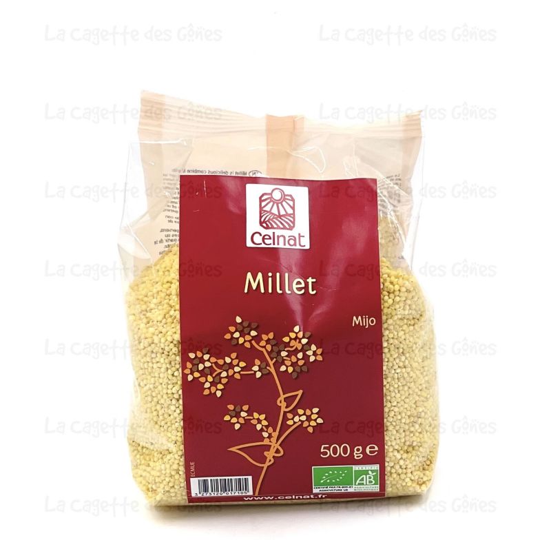 MILLET DORE DECORTIQUE 500G