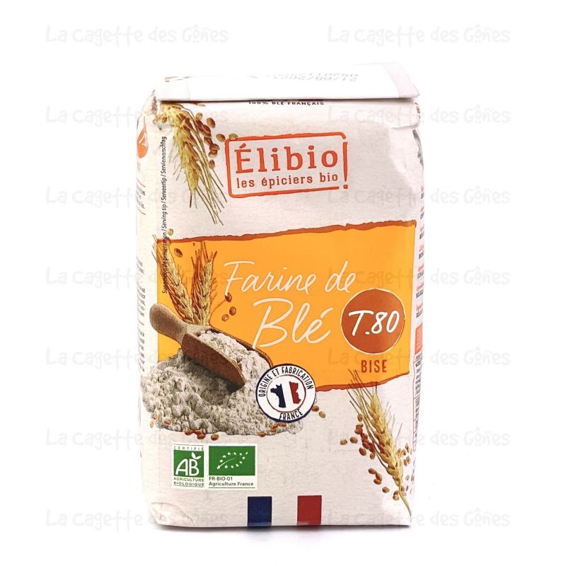 FARINE BLE T80 FRANCE 1 KG