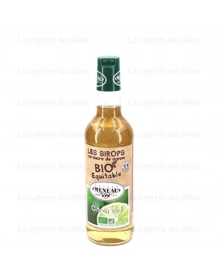 SIROP CANNE CITRON VERT 50CL