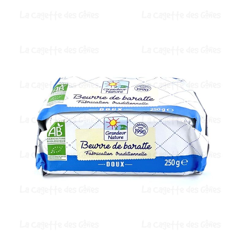 BEURRE DOUX 250G