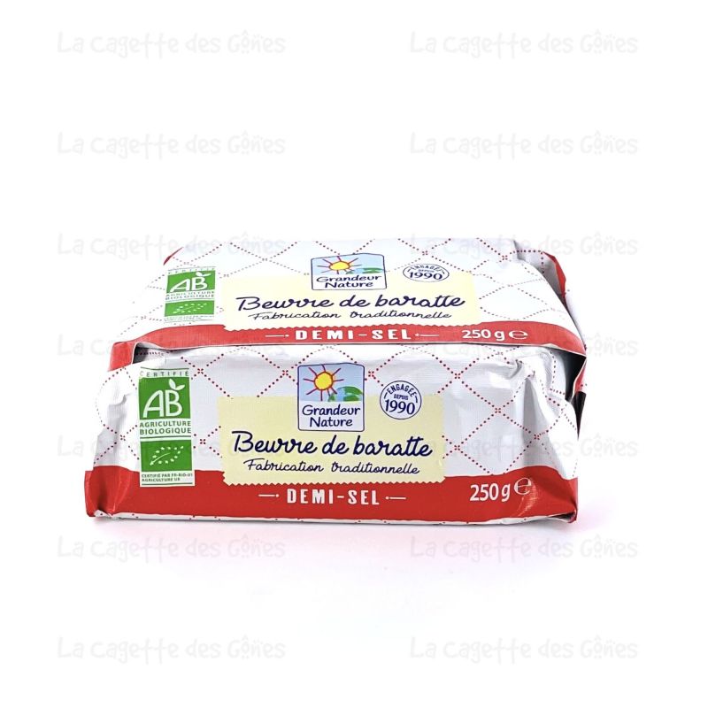 BEURRE DEMI-SEL 250G