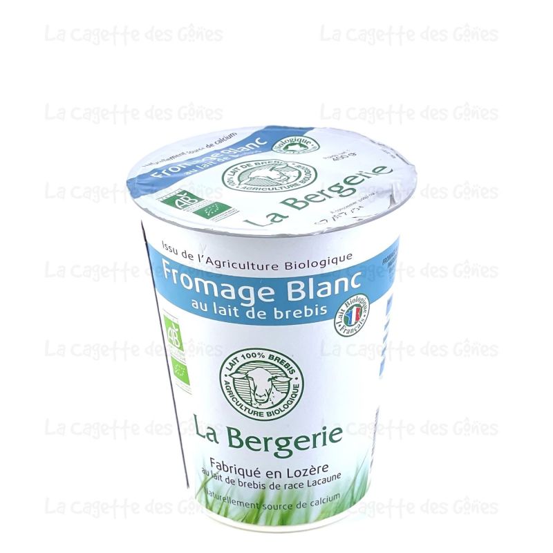 FROMAGE BLANC ENTIER BREBIS 400G