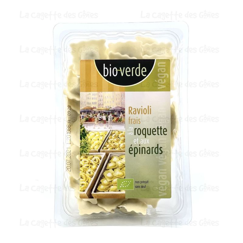 RAVIOLI ROQUETTE-EPINARD 250G