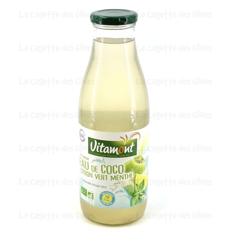 EAU DE COCO CITRON VERT-MENTHE 75CL