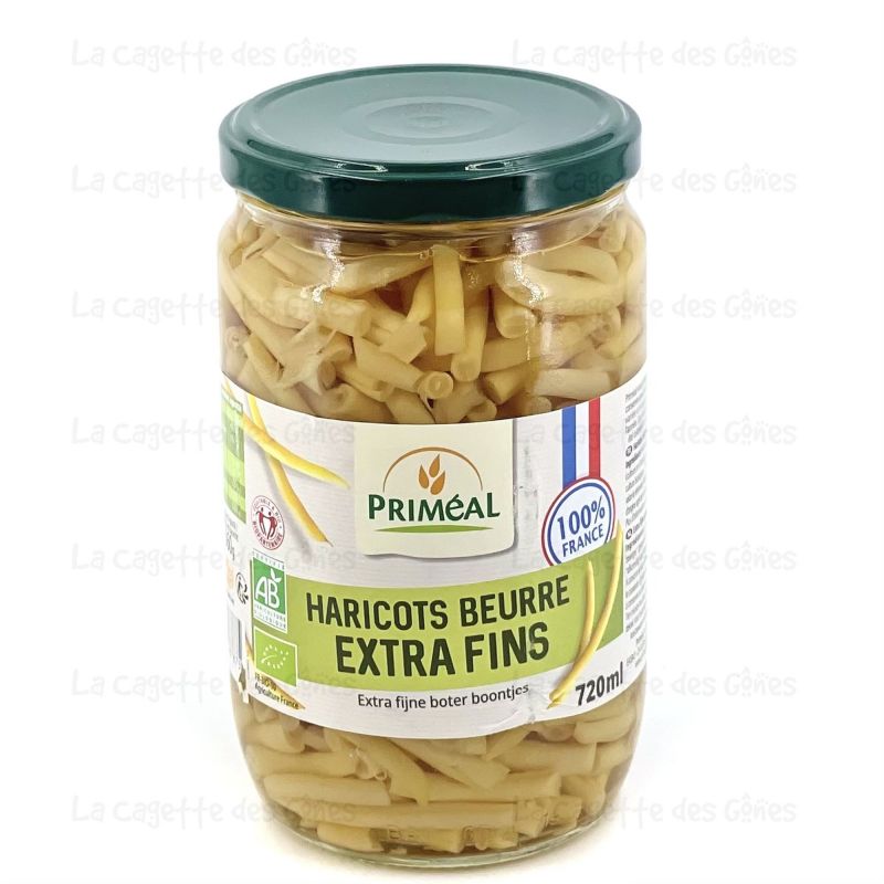 HARICOTS BEURRE EXTRA FINS FRANCE 720 ML