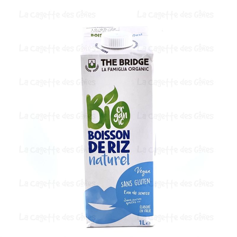 LAIT RIZ NATURE 1L