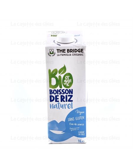 LAIT RIZ NATURE 1L