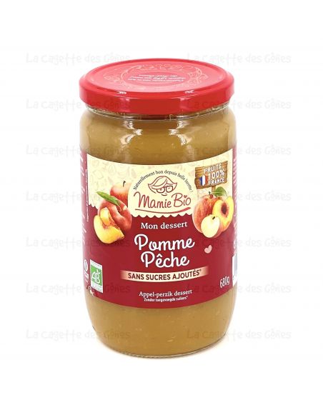 PUREE POMME PECHE 680G