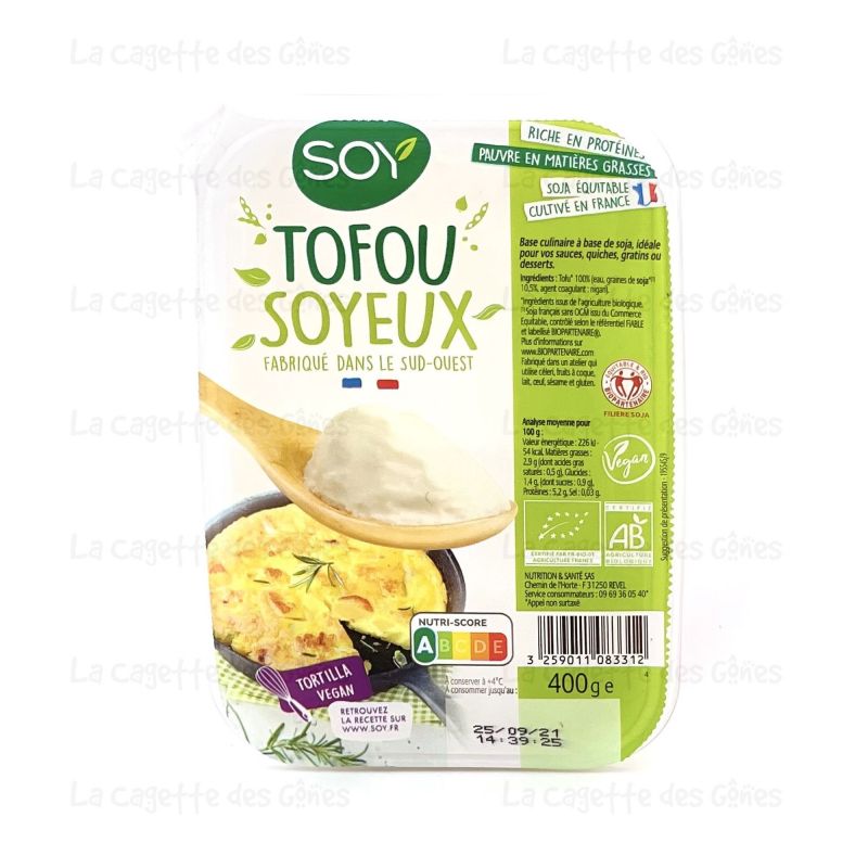 TOFOU SOYEUX NATURE 400G