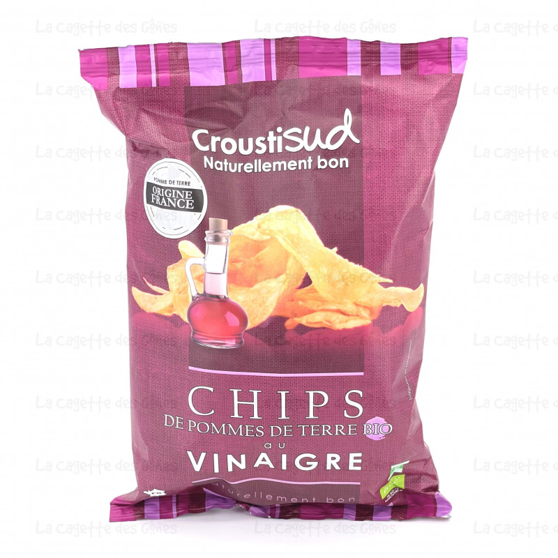 CHIPS DE POMME DE TERRE AU VINAIGRE