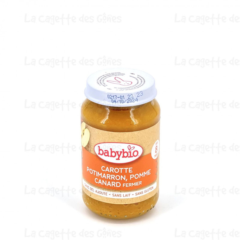 BABYBIO POT LEGUMES CANARD