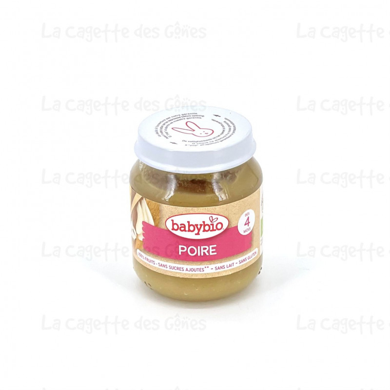 BABYBIO POT POIRE