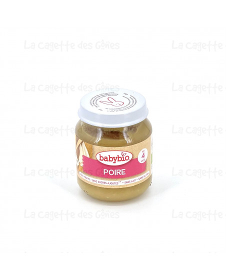 BABYBIO POT POIRE