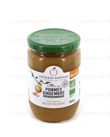 PUREE POMMES GINGEMBRE DEMETER