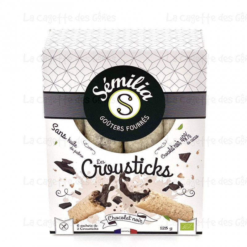 CROUSTICKS CHOCOLAT NOIR