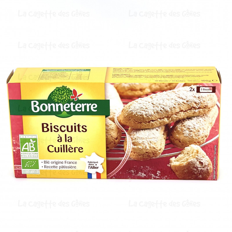 BISCUITS A LA CUILLERE (SANS HUILE DE PALME)