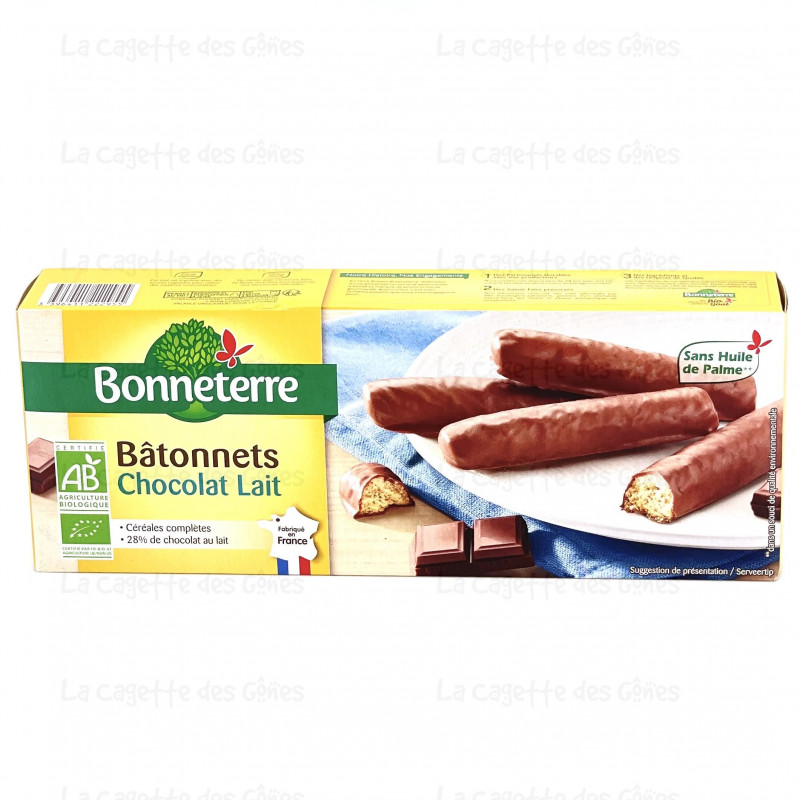 BATONNETS CHOCOLAT LAIT