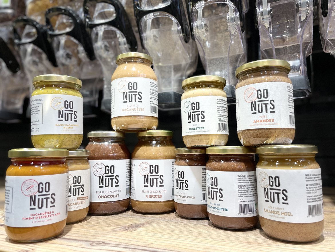 Marque lyonnaise, produits bio et locaux : Go Nuts 